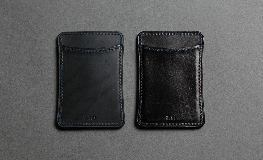 mark_パスケース01_ブラックのエイジング比較