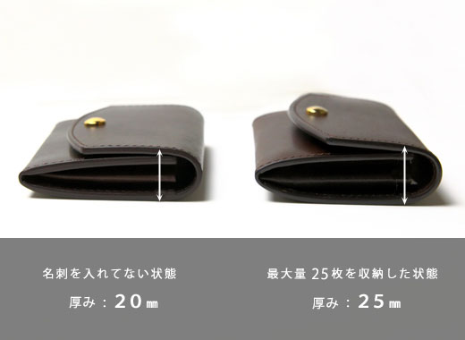 Alt81名刺入れ３型比較／mark_名刺入れ01、mark_名刺入れ02の最大量入れた時の見た目