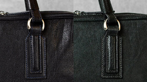 Alt81ブリーフケース３型比較／arrow_ブリーフケース02のステッチと金具の色