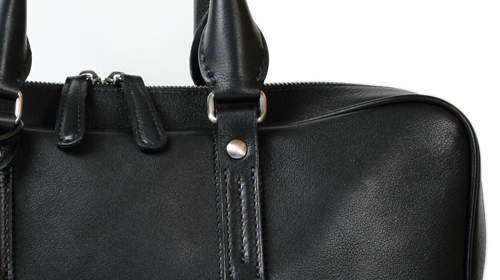 Alt81ブリーフケース３型比較／page_ブリーフケース01のステッチと金具の色