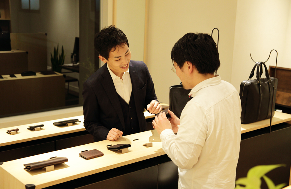 お客様の声を直に聴くことの出来る店舗