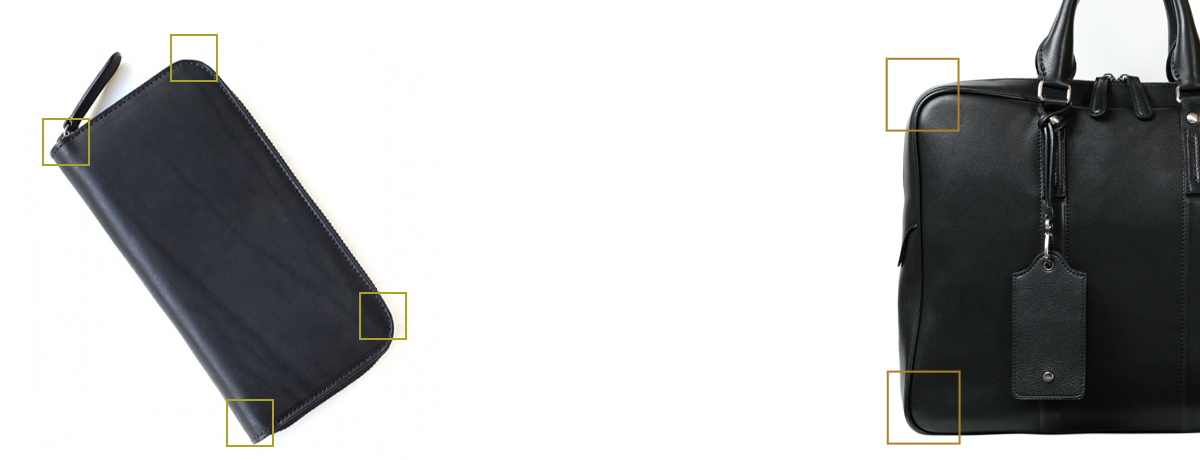 ①角部分は念入りに