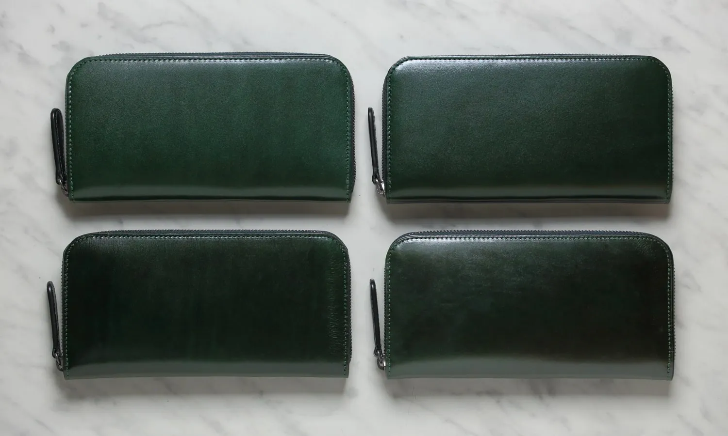 Alt81ラウンドファスナー長財布グリーンのイメージ04
