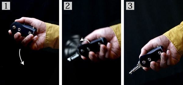 track_キーケース01_藍鉄の鍵の取り出し方