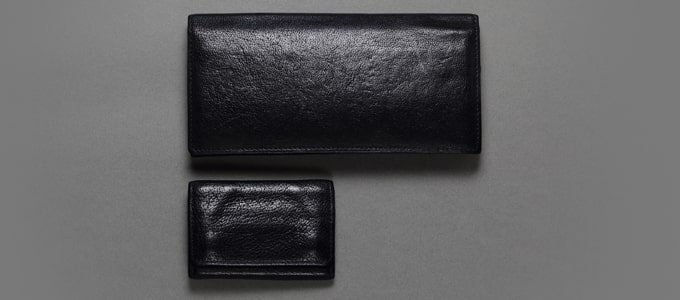 Alt81ご愛用者様レビュー S.H様 arrow_束入れ01/arrow_小銭入れ01/1年3カ月使用