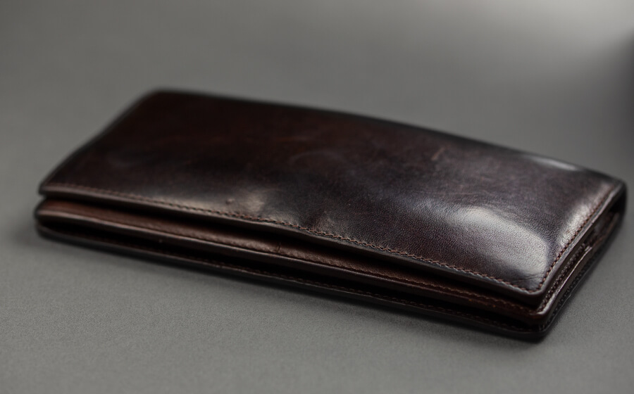 革のエイジングの雰囲気