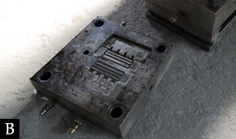 金型鋳造の金型