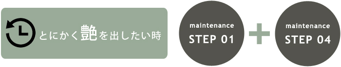 とにかく艶を出したい時