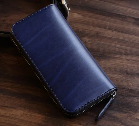 Alt81ラウンドファスナー長財布ネイビーのイメージ02