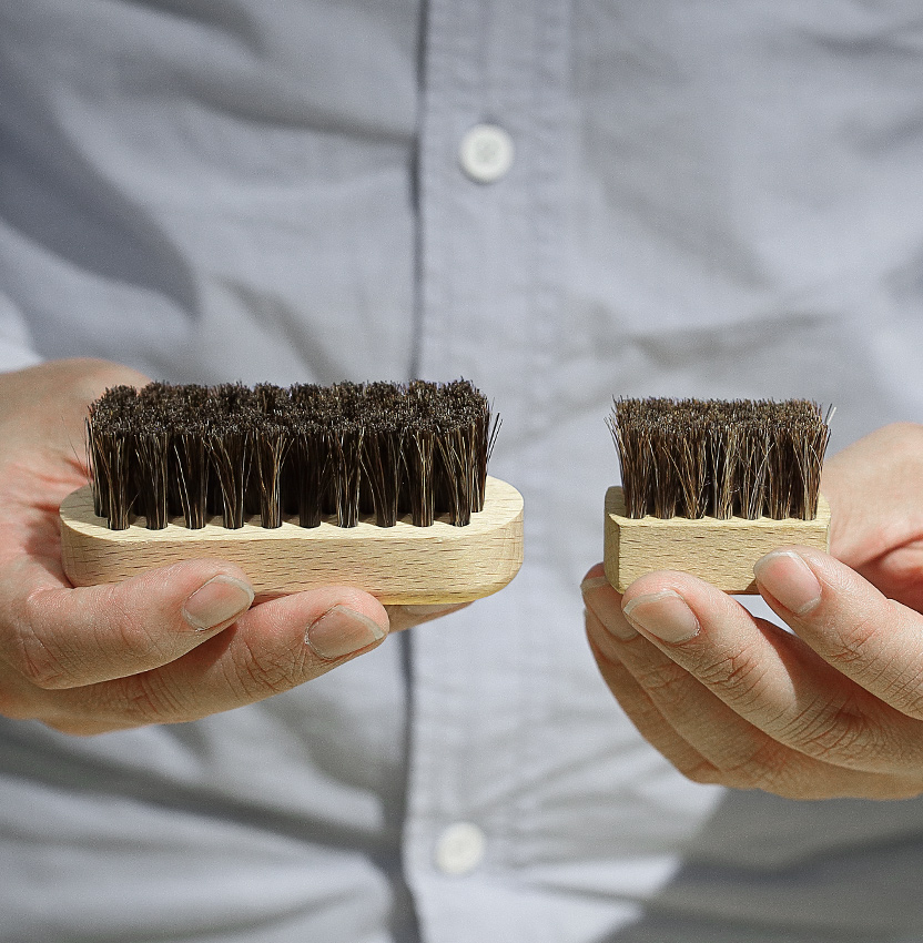 皮革用ブラシ　S / M サイズ